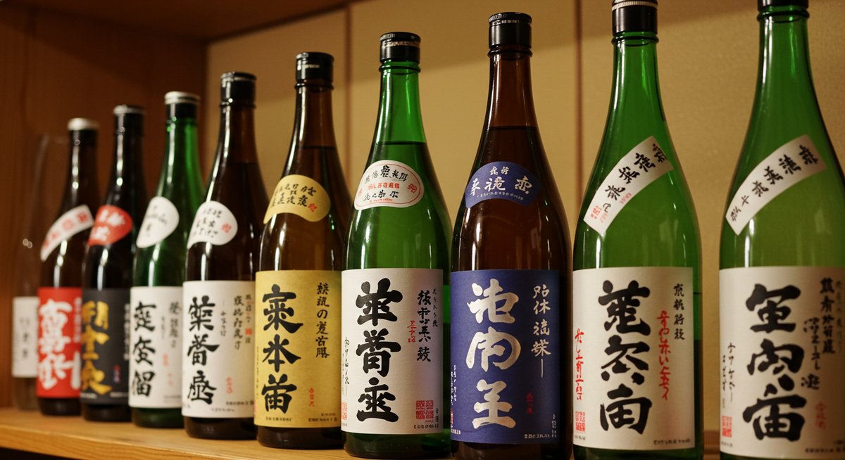 日本 酒 一 升 瓶