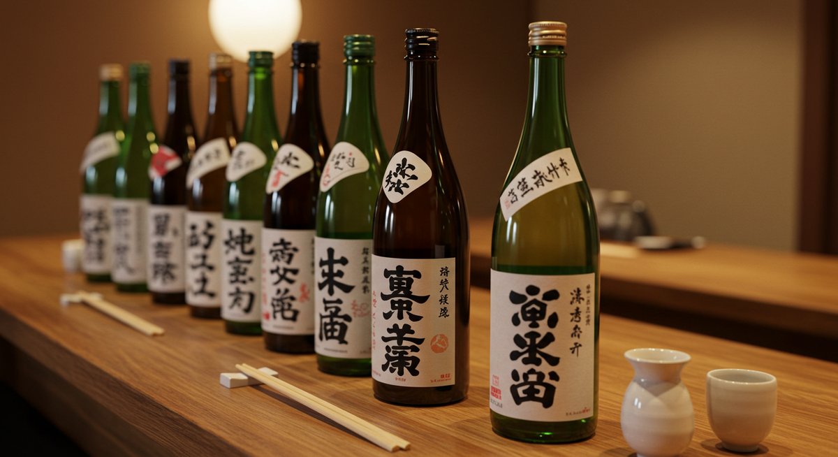 日本 酒 一 升 瓶