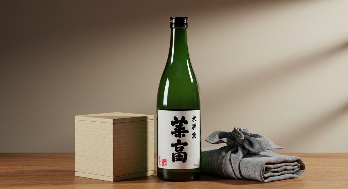日本 酒 一 升 瓶