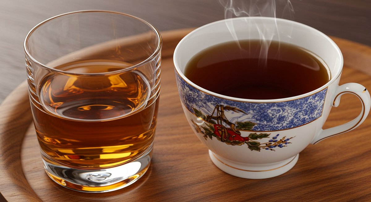紅茶 ウイスキー